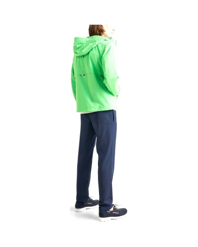 TOMMY HILFIGER GIUBBINO C/CAPP TH PROTECT SAIL HOODED.LWY SPRING LIME