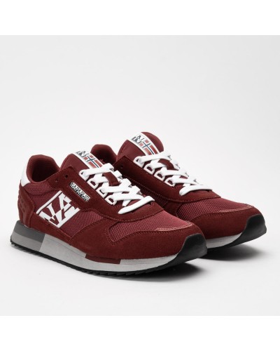 NAPAPIJRI MEN SUEDE/MESH RUNNING VIRTUS01CO/SUM.RA4 CHERRY RED