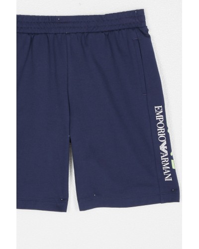 ARMANI EA7 BERMUDA SHORT COTTON 100%.1554 NAVY BLUE