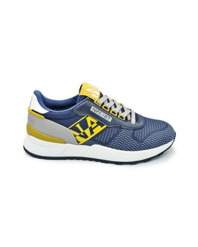 NAPAPIJRI MEN KNITTED RUNNING S1SPARROW02/KNI.01N NAVY/YELLOW