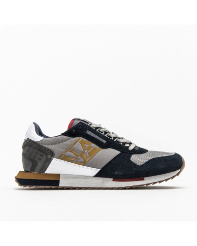 NAPAPIJRI MEN SUEDE/NYLON RUNNING S1VIRTUS01/NYS.H90 GREY CASTELROCK