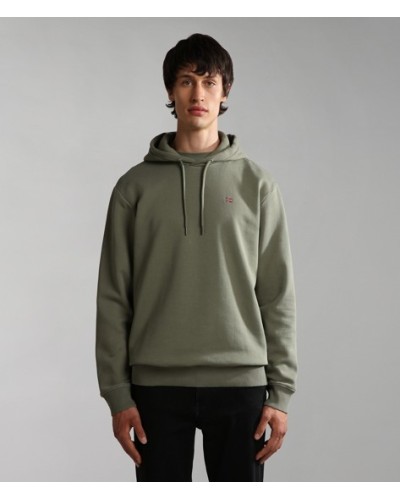 NAPAPIJRI FELPA C/CAPP BALIS HOOD.GAE GREEN LICHEN