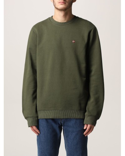 NAPAPIJRI FELPA PARICOLLO BALIS CREW 1.GE41 GREEN DEPTHS
