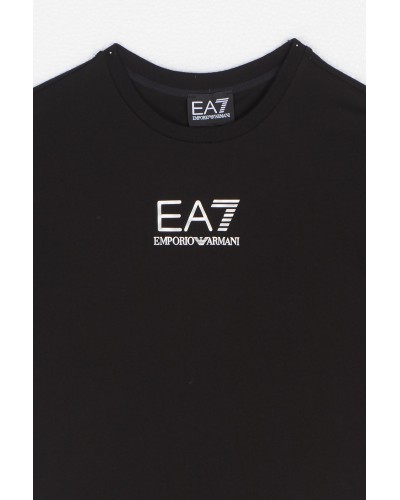 ARMANI EA7 T-SHIRT  COTTON 100%.0210 BLACK