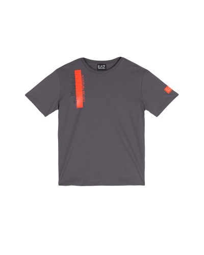 ARMANI EA7 T-SHIRT  COTTON 100%.1977 IRON GATE