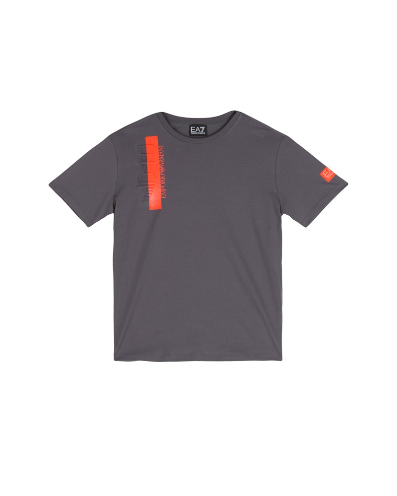ARMANI EA7 T-SHIRT  COTTON 100%.1977 IRON GATE
