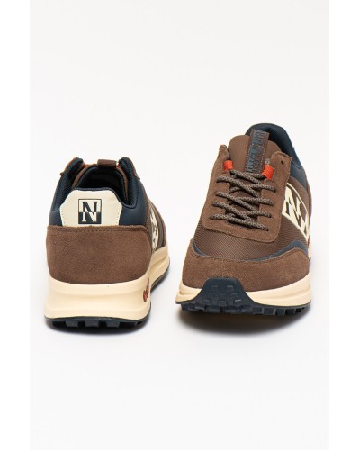 NAPAPIJRI SCARPE SNEAKER MAN NYLON/SUEDE RUNNING.WA1 RAINDRUM