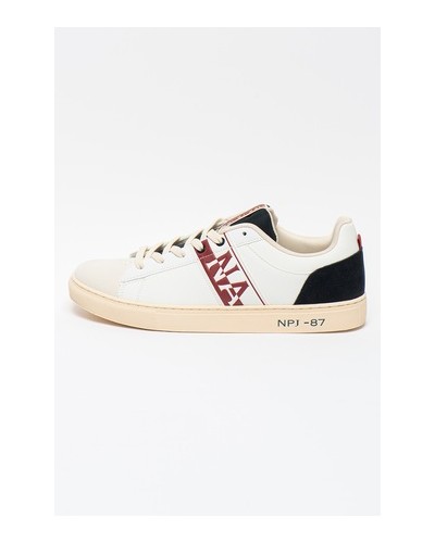 NAPAPIJRI SCARPE SNEAKER MAN SNEAKER.01E WHITE/NAVY/RED
