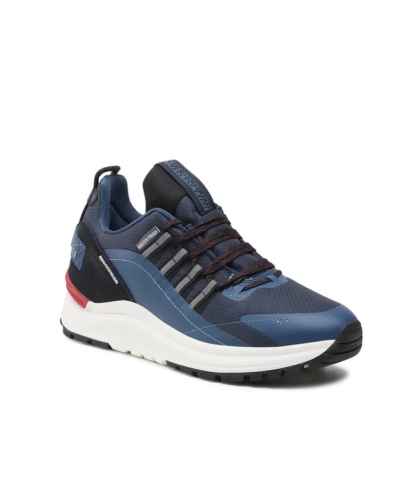 NAPAPIJRI SCARPE SNEAKER MAN NYLON RUNNING.176 BLUE MARINE