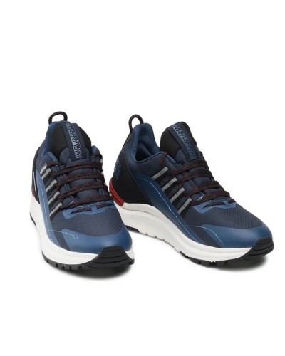 NAPAPIJRI SCARPE SNEAKER MAN NYLON RUNNING.176 BLUE MARINE