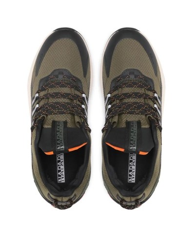 NAPAPIJRI SCARPE SNEAKER MAN NYLON RUNNING.GD6 NEW OLIVE GREEN