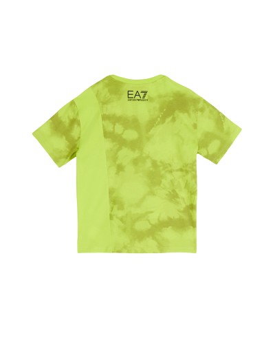 ARMANI EA7 T-SHIRT  COTTON 100%.0804 MARBLE GREEN