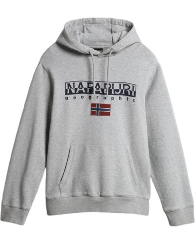 NAPAPIJRI FELPA C/CAPP B-AYAS H 1.160 GREY MEL