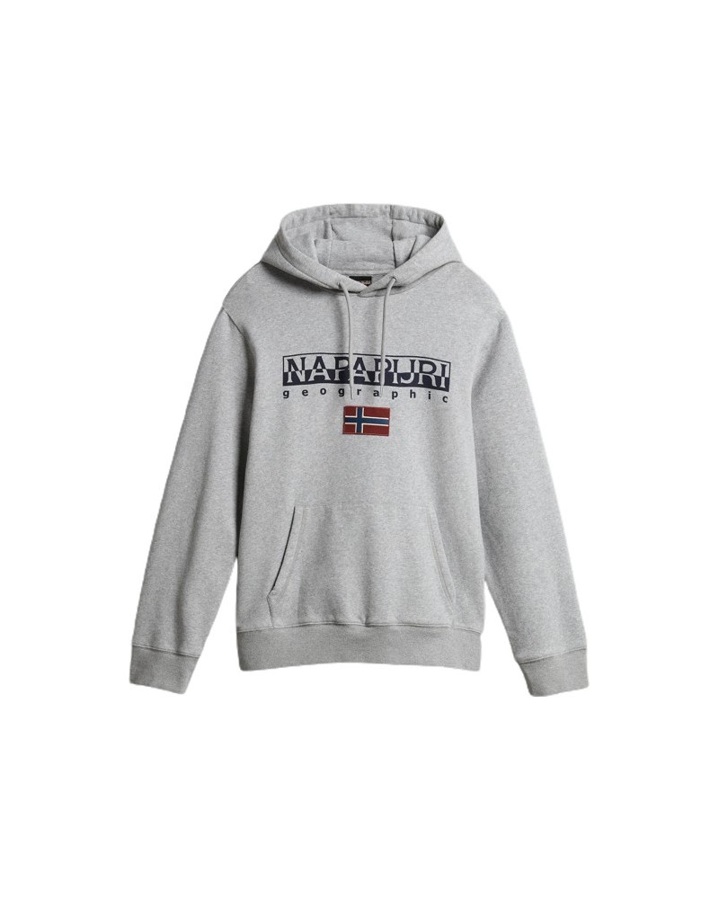 NAPAPIJRI FELPA C/CAPP B-AYAS H 1.160 GREY MEL