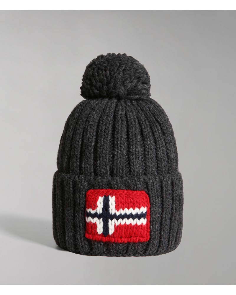 NAPAPIJRI CAPPELLO BERRETTO SEMIURY 5.197 DARK GREY MEL