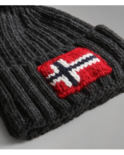 NAPAPIJRI CAPPELLO BERRETTO SEMIURY 5.197 DARK GREY MEL
