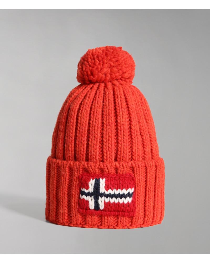 NAPAPIJRI CAPPELLO BERRETTO SEMIURY 5.RR9 RED POPPY
