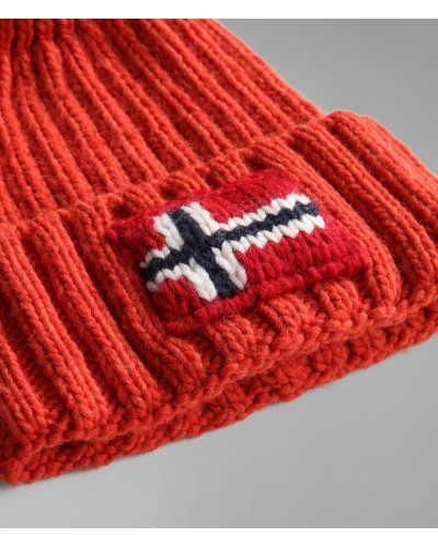 NAPAPIJRI CAPPELLO BERRETTO SEMIURY 5.RR9 RED POPPY
