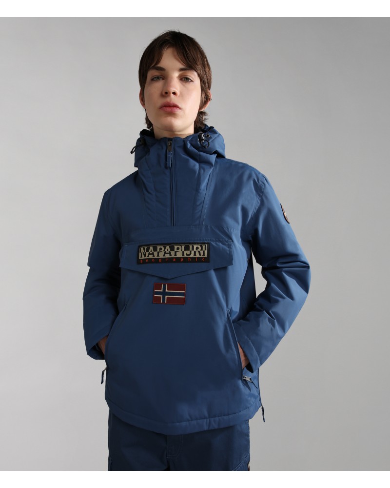 NAPAPIJRI GIUBBOTTO SACCA RAINFOREST POCKET 2.BS5 BLUE ENSIGN