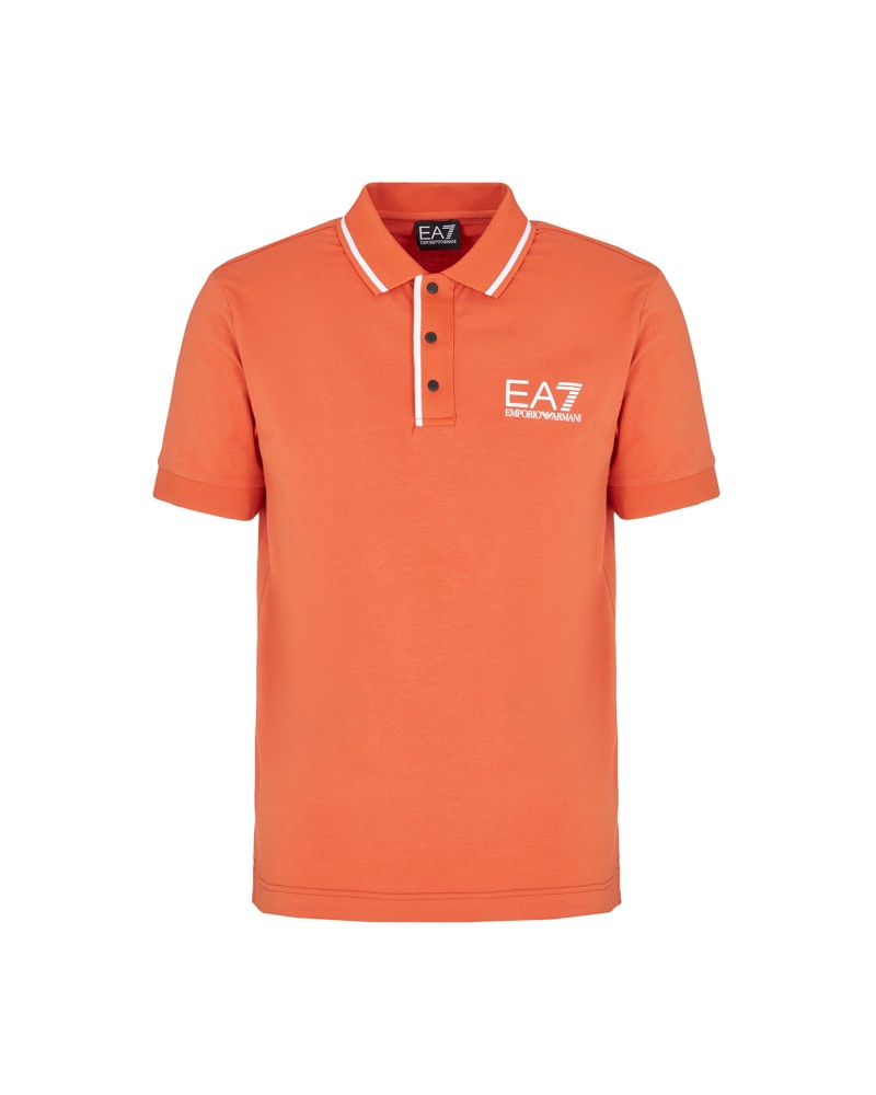 ARMANI EA7 POLO M/CORTA COTTON 95% ELASTANE 5%.1662 SPICE ROUTE