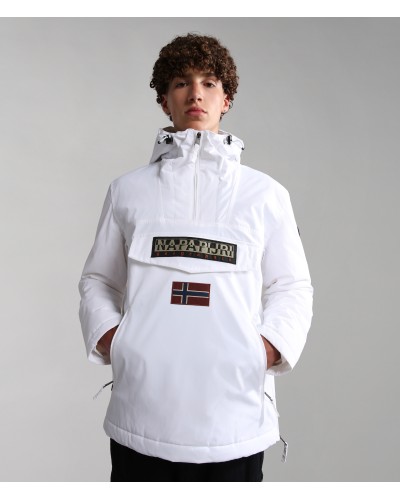 NAPAPIJRI GIUBBOTTO SACCA RAINFOREST POCKET 2.002 BRIGHTWHITE