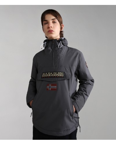 NAPAPIJRI GIUBBOTTO SACCA RAINFOREST POCKET 2.H98 DARK GREY S