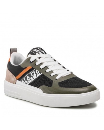 NAPAPIJRI SCARPA SNEAKER SNEAKERS UOMO.7M7 GREEN/BLACK