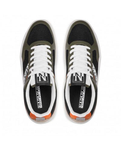 NAPAPIJRI SCARPA SNEAKER SNEAKERS UOMO.7M7 GREEN/BLACK