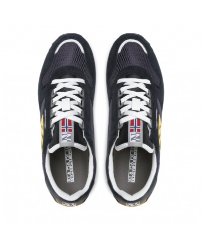 NAPAPIJRI SCARPA SNEAKER SNEAKERS UOMO.Y1A GREY/YEL/NAVY