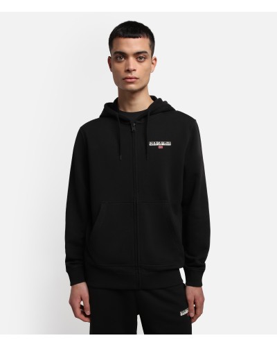 NAPAPIJRI FELPA  C/CAPP B-ICE FZH S 1.041 BLACK 041