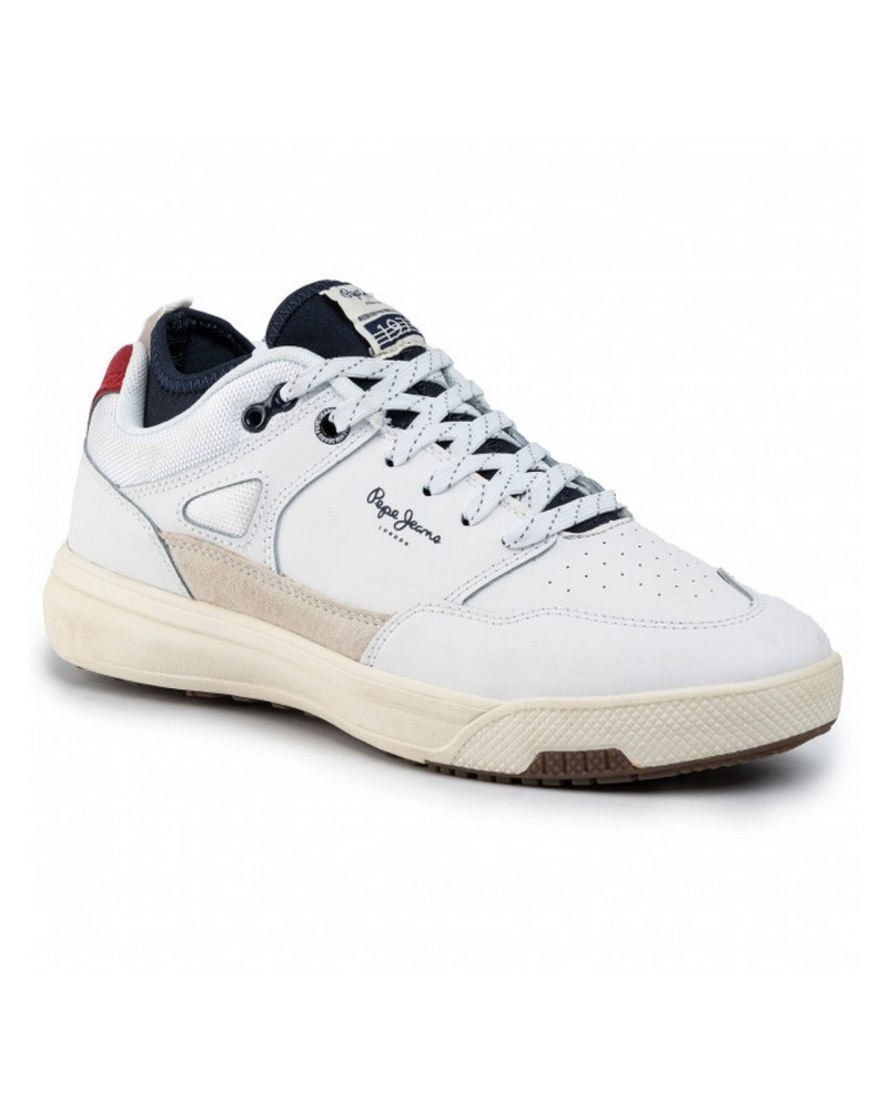 PEPE JEANS SCARPA UOMO SLATE PRO 01 WHITE.800 WHITE