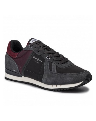 PEPE JEANS SCARPA UOMO TINKER ZERO HALF 19.982 ANTRACITE