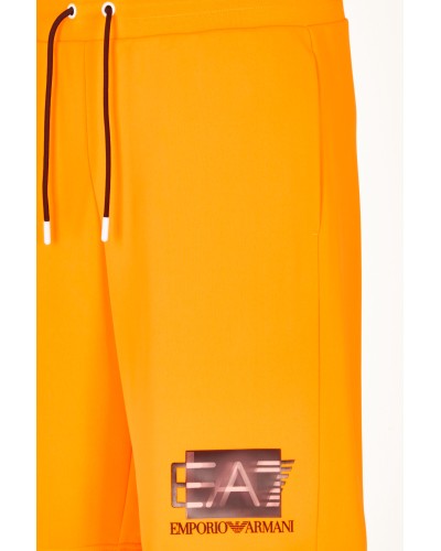 ARMANI EA7 BERMUDA TUTA POLYESTER 100%.1670 ORANGE FLUO
