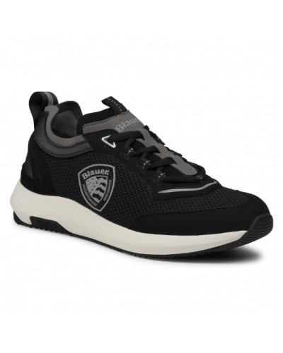 BLAUER MAN MESH SNEAKER BYRON02.BLK BLACK