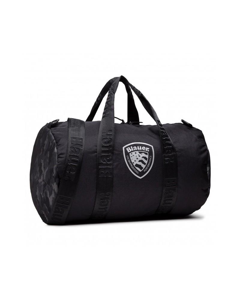 BLAUER BORSA BALLISTIC NYLON DUFFLE BAG DAKOTA01.BLK BLACK