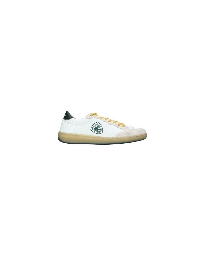 BLAUER MAN SNEAKER DAYTON01.WGR WHITE/GREEN