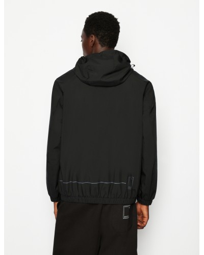 ARMANI AX GIUBBINO C/CAPP 100%POLYESTER.52AF BLACK/ZINC