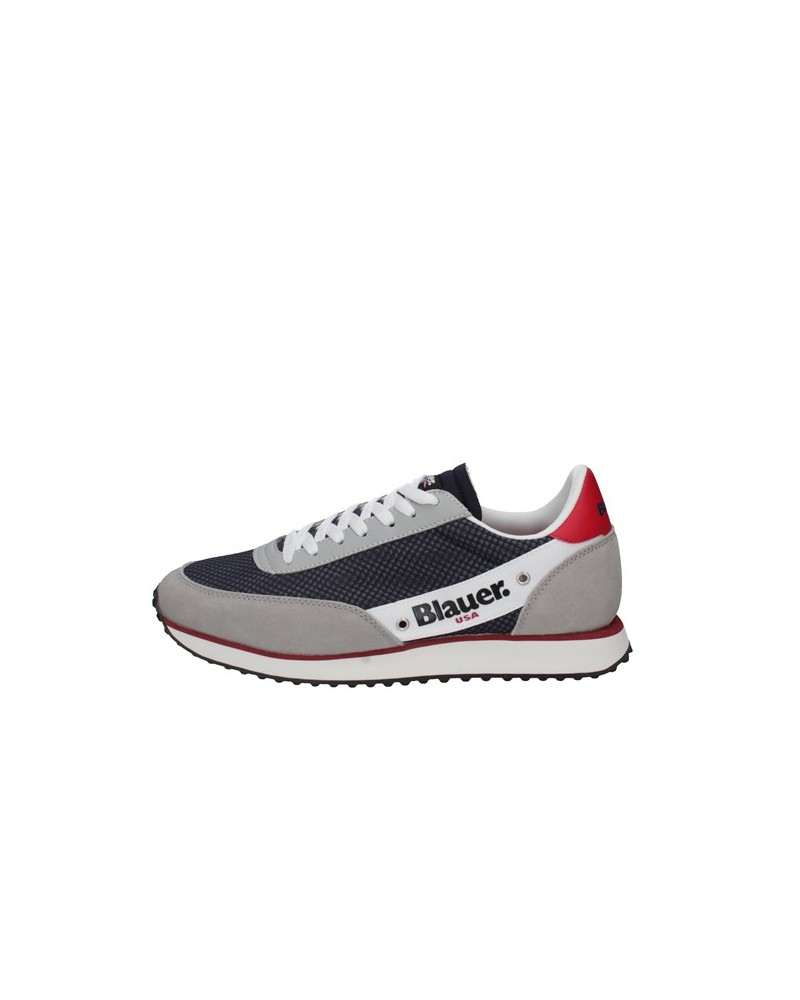 BLAUER SCARPA SNEAKER  SNEAKER UOMO.NVR NAVY/RED