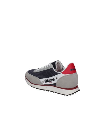 BLAUER SCARPA SNEAKER  SNEAKER UOMO.NVR NAVY/RED