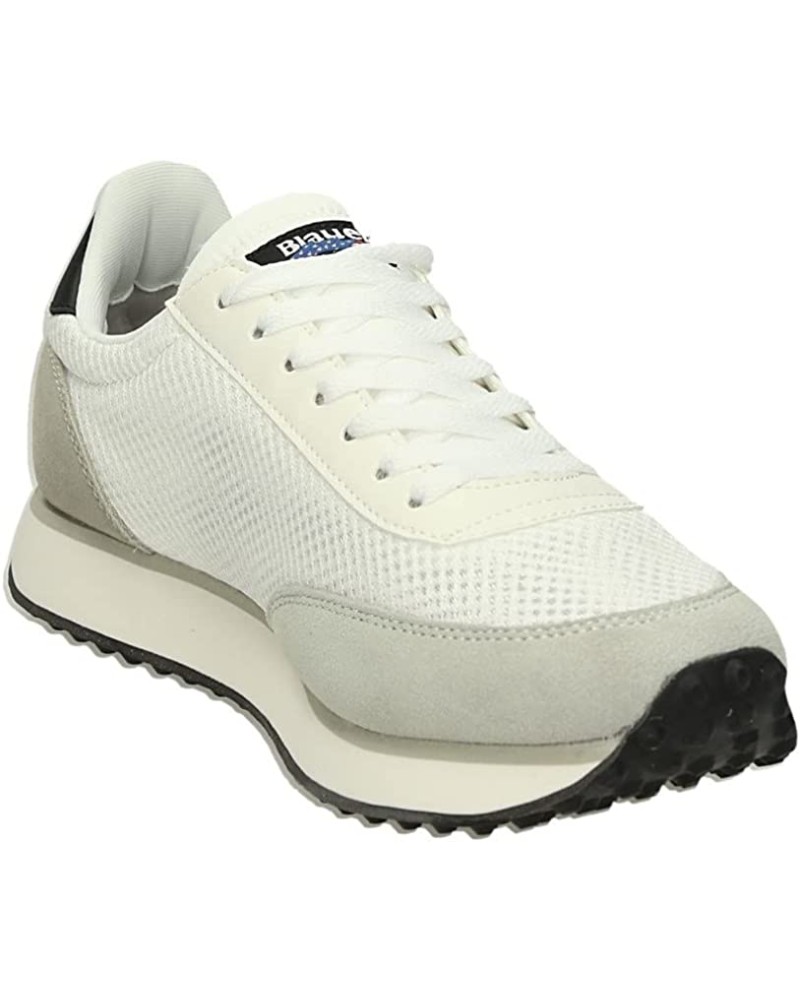 BLAUER SCARPA SNEAKER  SNEAKER UOMO.WHI WHITE