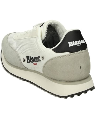 BLAUER SCARPA SNEAKER  SNEAKER UOMO.WHI WHITE
