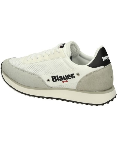 BLAUER SCARPA SNEAKER  SNEAKER UOMO.WHI WHITE
