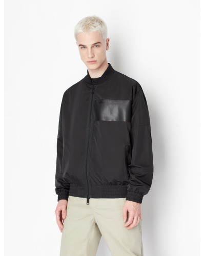 ARMANI AX GUBBINO UNIVERSITY 100%POLYESTER.1200 BLACK