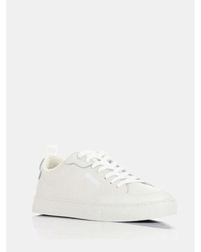 BLAUER SCARPA SNEAKER  SNEAKER UOMO.WHI WHITE