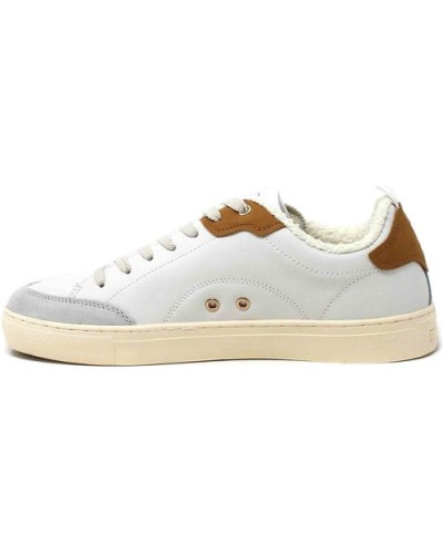 BLAUER SCARPA SNEAKER  SNEAKER UOMO.WHO WHITE/OCHRE