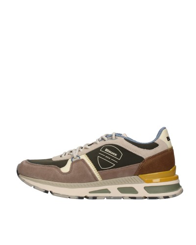 BLAUER SCARPA SNEAKER  SNEAKER UOMO.MIL MILITARY GREEN