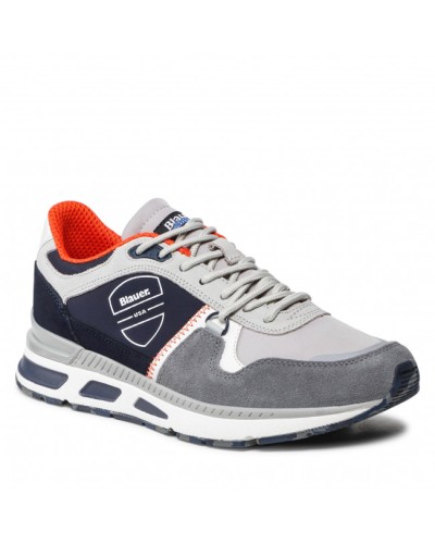 BLAUER SCARPA SNEAKER  SNEAKER UOMO.NVG NAVY/GREY