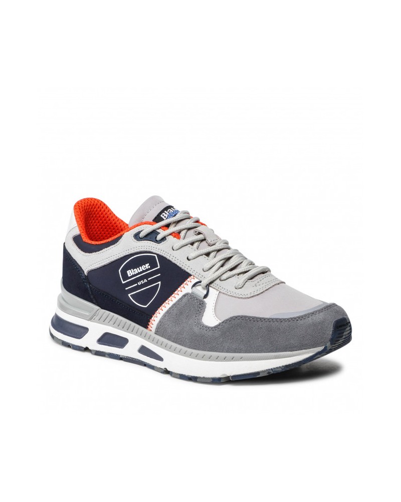 BLAUER SCARPA SNEAKER  SNEAKER UOMO.NVG NAVY/GREY