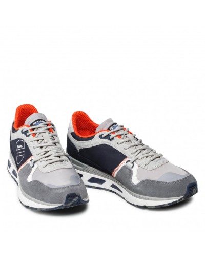 BLAUER SCARPA SNEAKER  SNEAKER UOMO.NVG NAVY/GREY