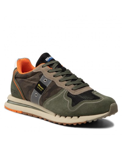 BLAUER SCARPA SNEAKER  SNEAKER UOMO.MIL MILITARY GREEN